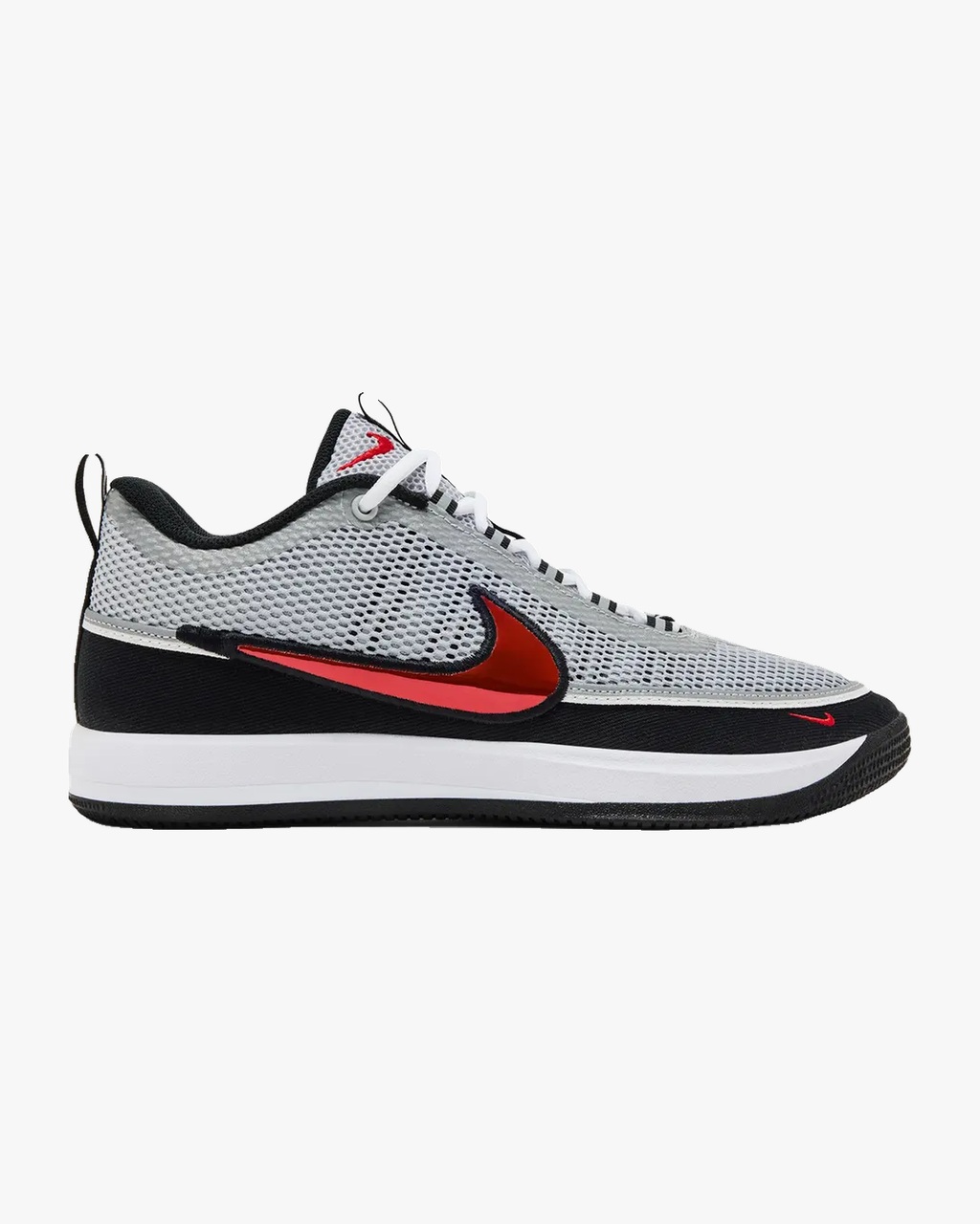 Nike Book 2 'Spiridon'  Metallic Silver/Sport Red-Black-White 